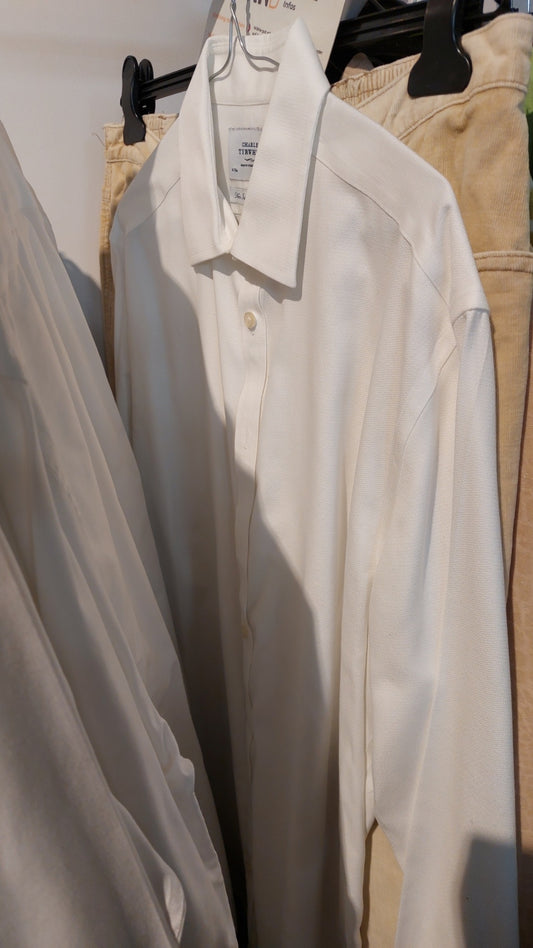 Charlie Tyrwhitt Hemd Weiß Größe: 41