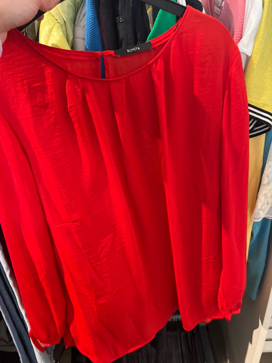 Bonita Bluse Rot Größe: XL