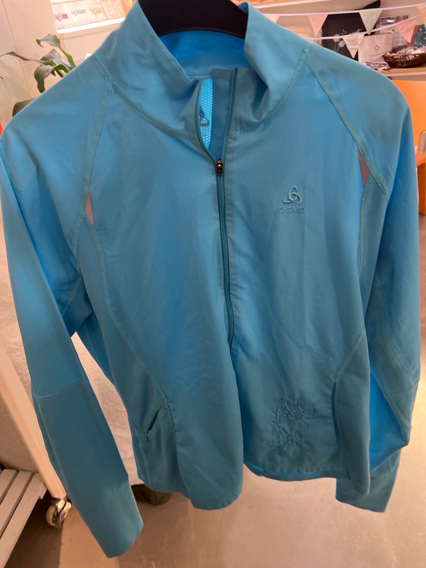 Odlo Sportoberteil Blau Größe: L