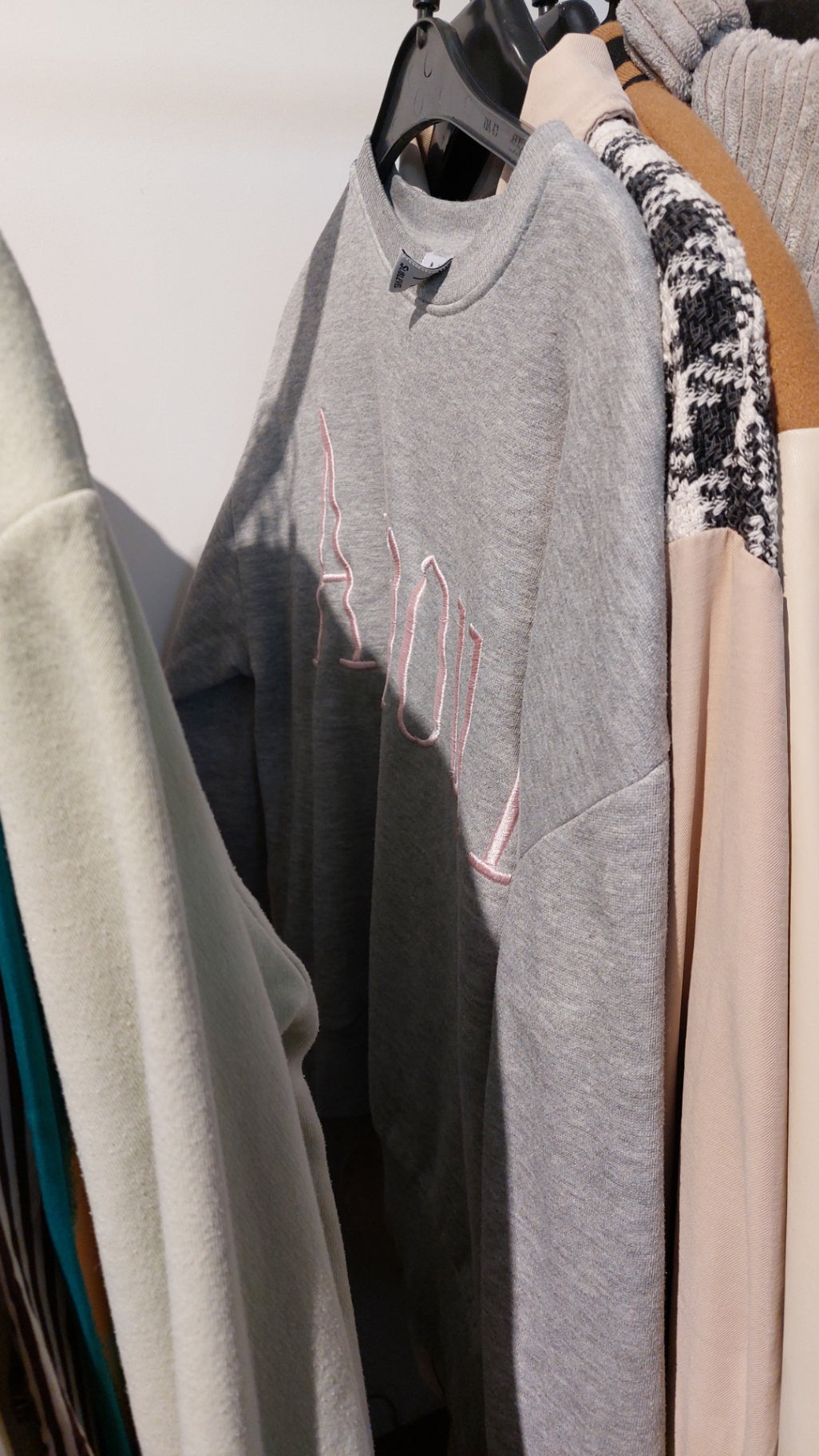 Sublevel Sweatshirt Grau Größe: M