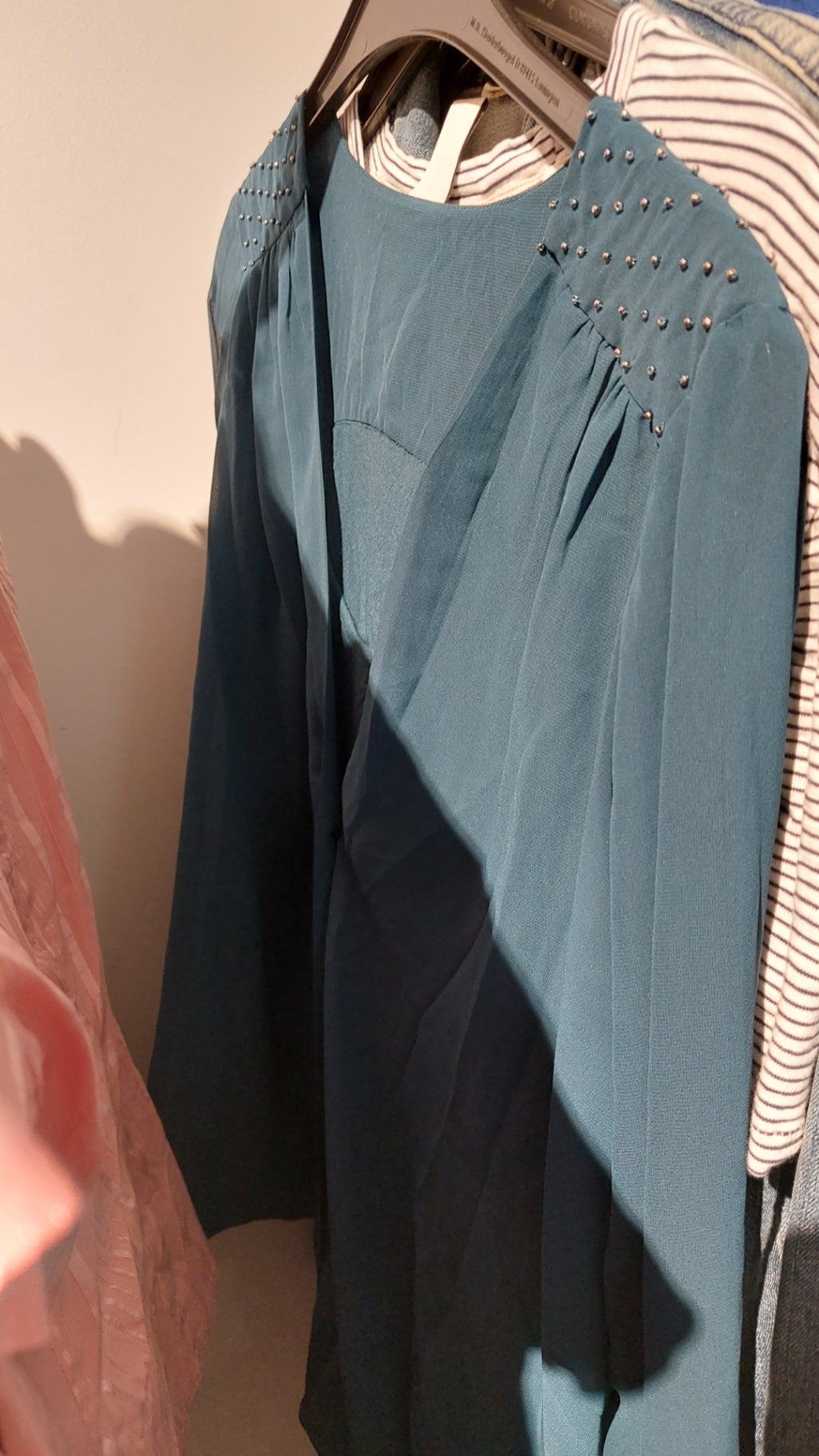 Vero Moda Bluse Türkis Größe: S