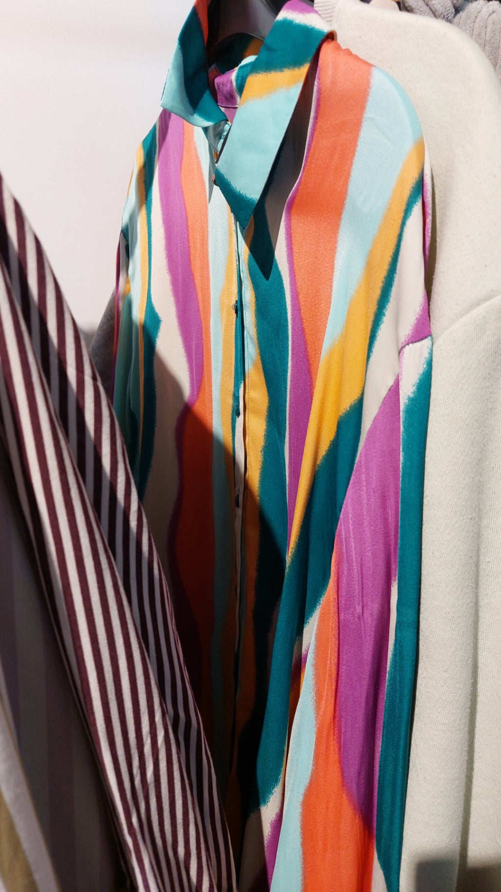 Vero Moda Bluse Bunt m. Streifen Größe: M