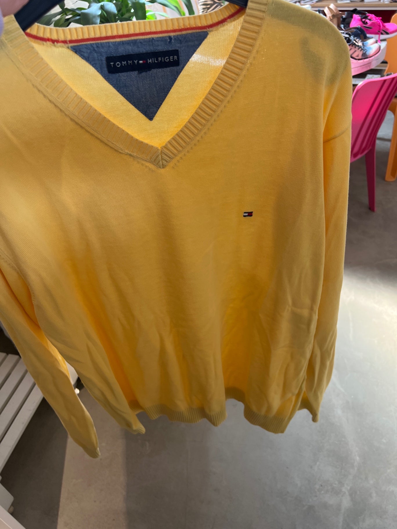 Tommy Hilfiger Pullover Gelb Größe: L
