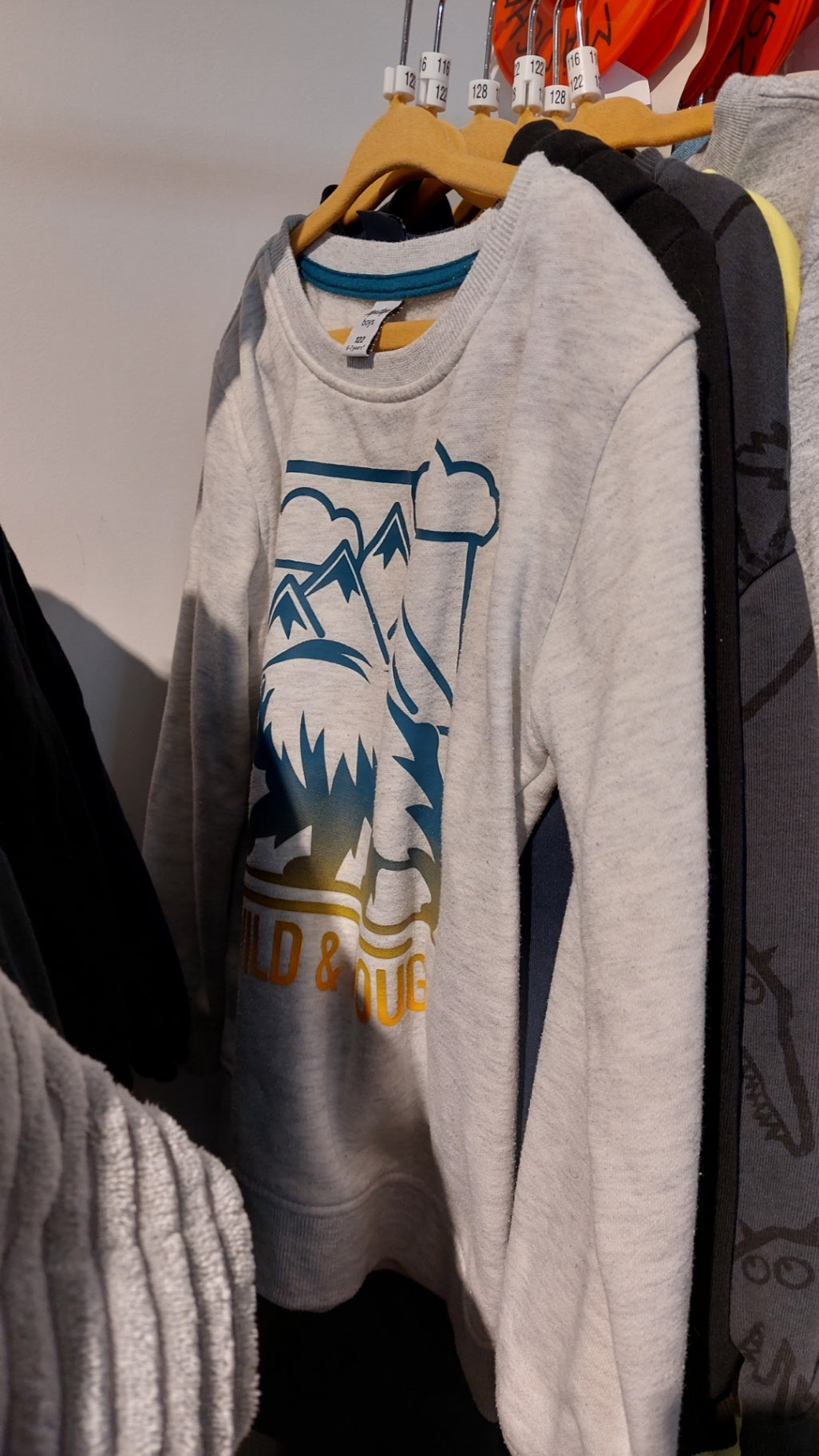 Dopodopo Sweatshirt Grau Größe: 122
