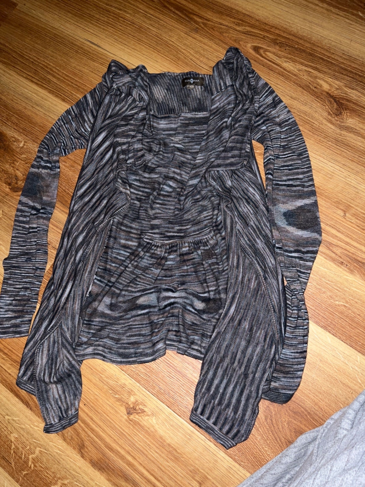 Surkana Cardigan Grau Größe: S