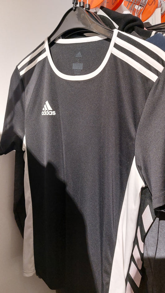 adidas T-Shirt Schwarz Größe: S