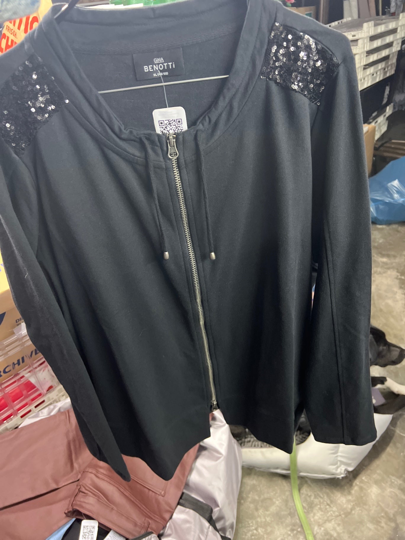 Benotti Jacke Schwarz Größe: 48/50
