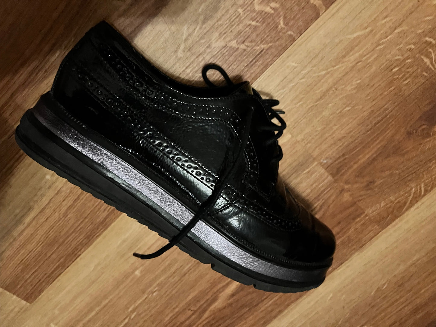 Tamaris Schnürschuhe Schwarz Größe: 40