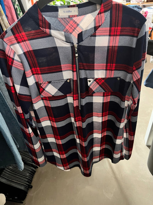 Siddhe Hemdkleid Mehrfarbig Größe: S
