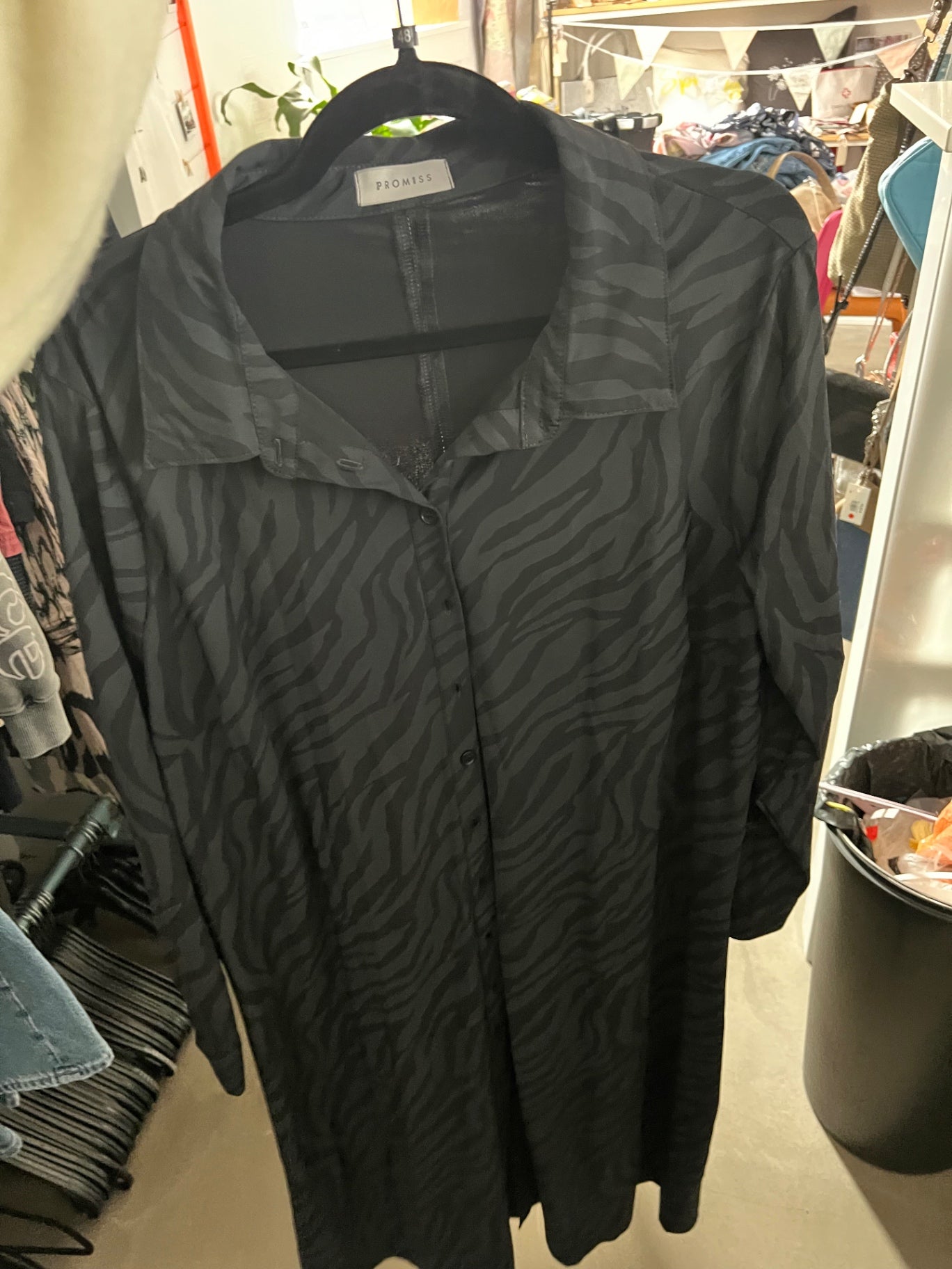 Promiss Kleid Schwarz Größe: 48