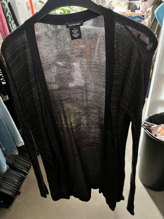 Calvin Klein Jeans Cardigan Schwarz Größe: M