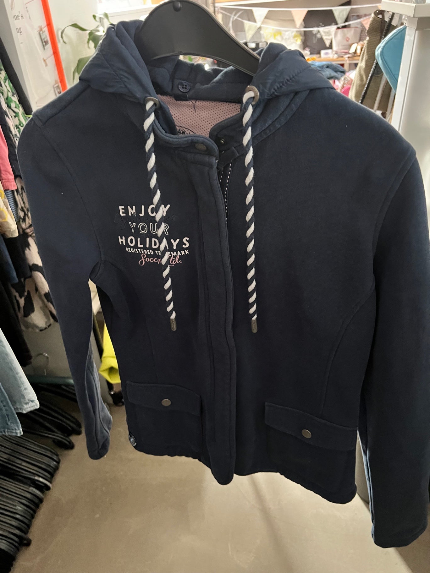 Soccx Jacke Marineblau Größe: XS