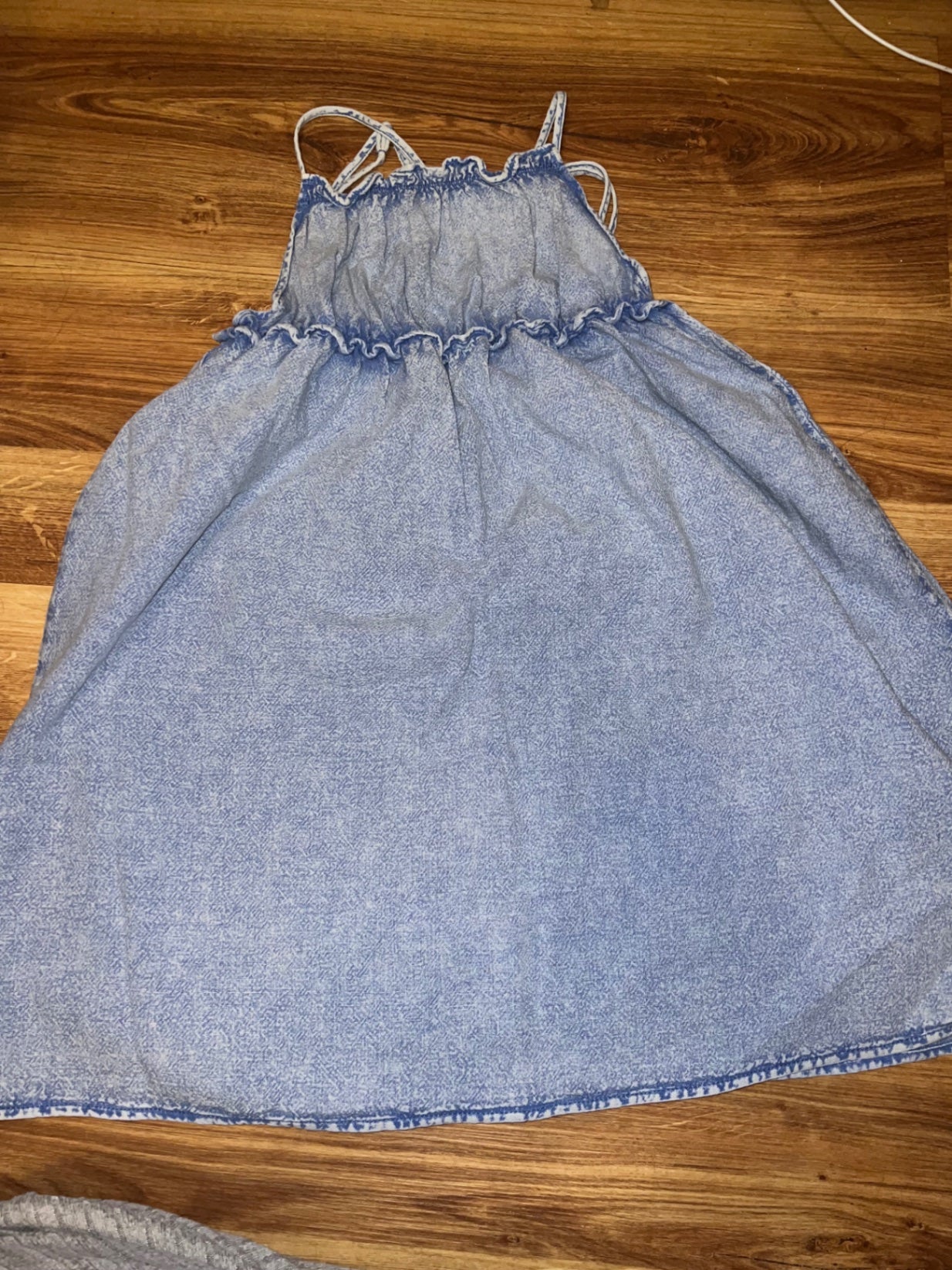 Pull & Bear Jeans Top Blau Größe: XS
