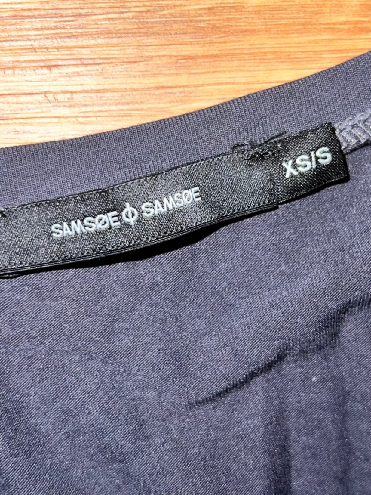 SAMSØE SAMSØE T-Shirt Dunkelblau Größe: S