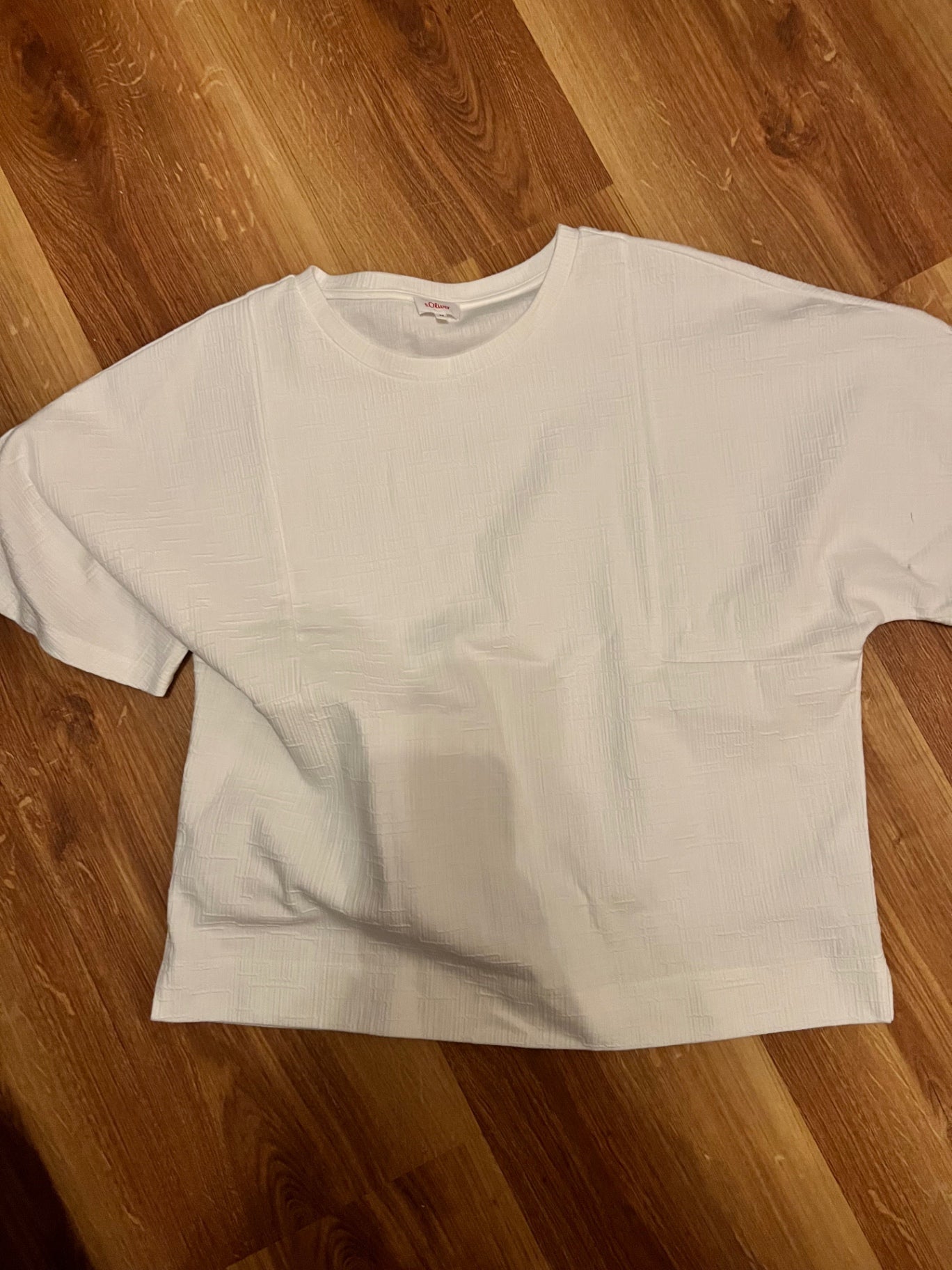 S. Oliver T-Shirt Weiß Größe: 44