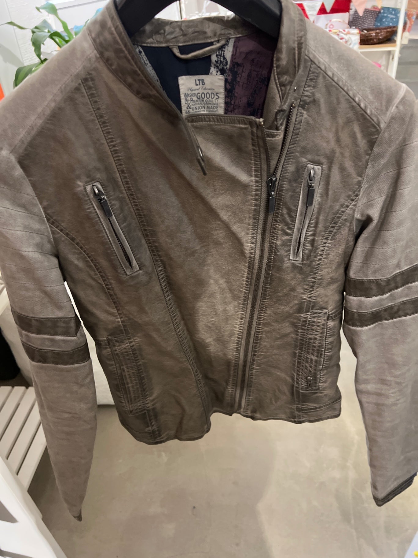 LTB Jacke Grau Größe: M