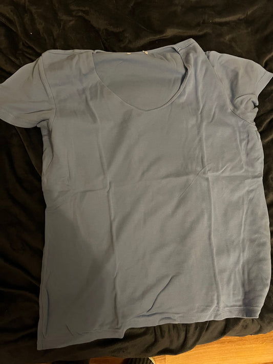T-Shirt Blau Größe: XL