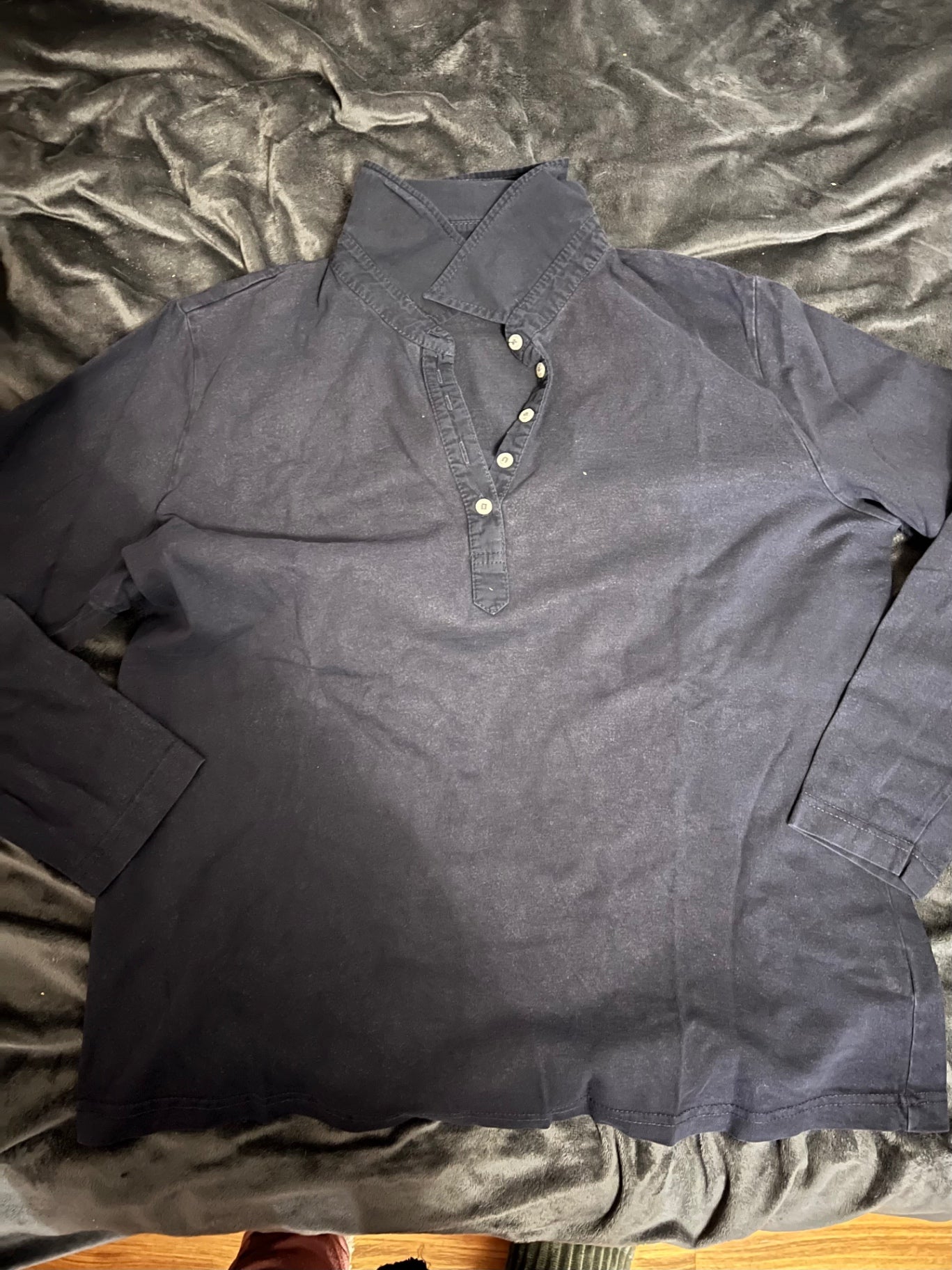 Polo Shirt Dunkelblau Größe: 46