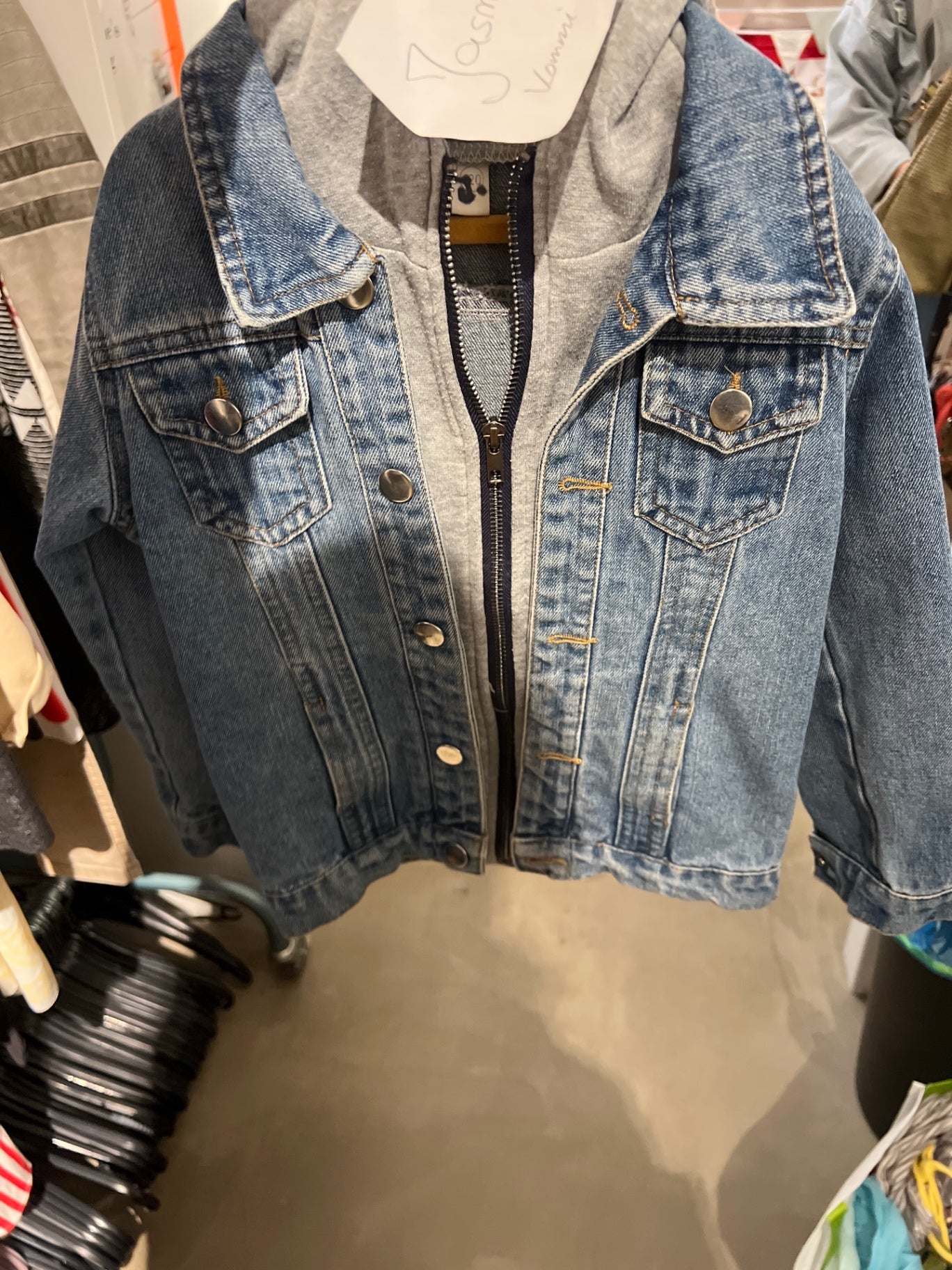 Jeansjacke Blau Größe: 122