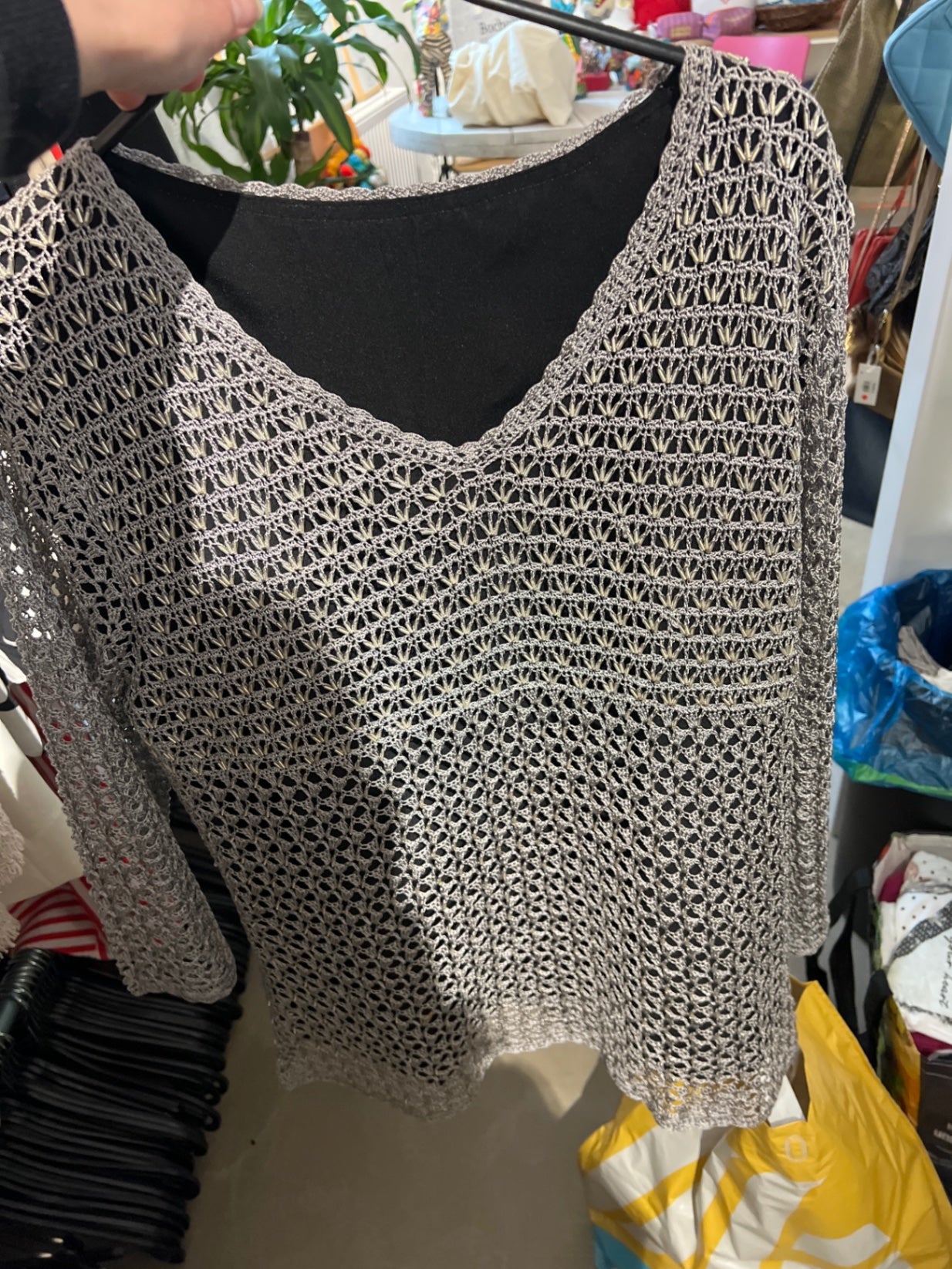 Pullover Grau Größe: XXL