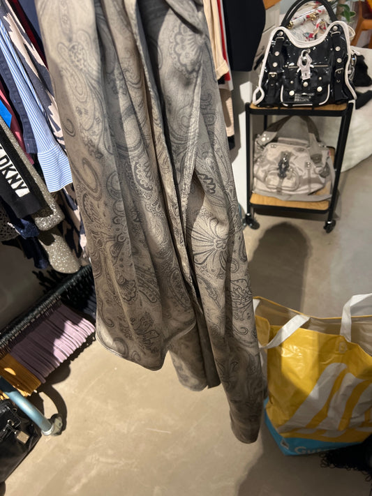 Seidenponcho 
