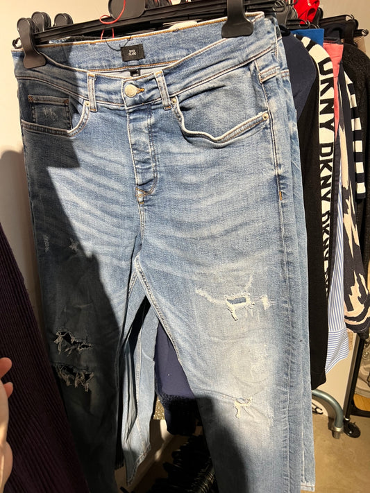 BWARE River Island Jeans Hellblau Größe: 30/32