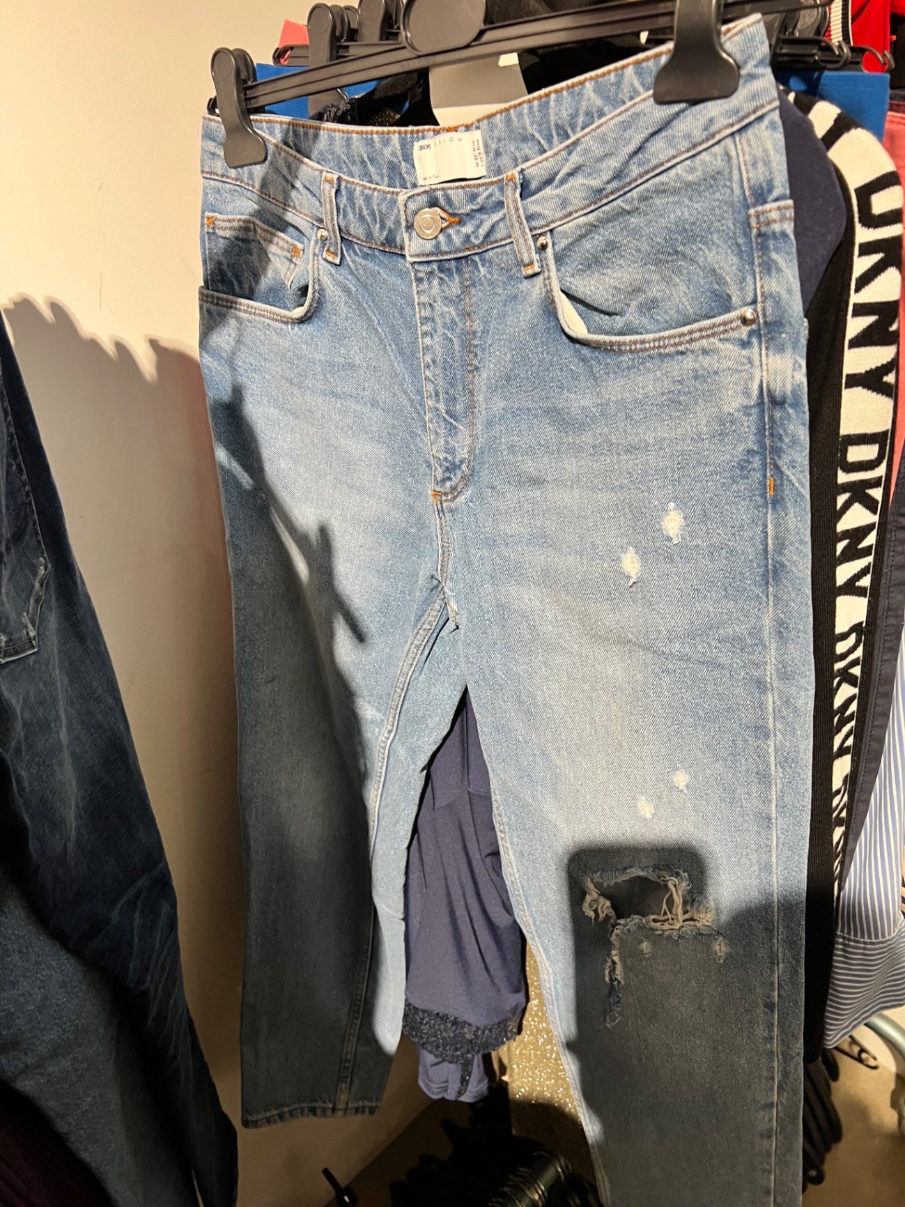 BWARE ASOS Jeans Blau Größe: 32