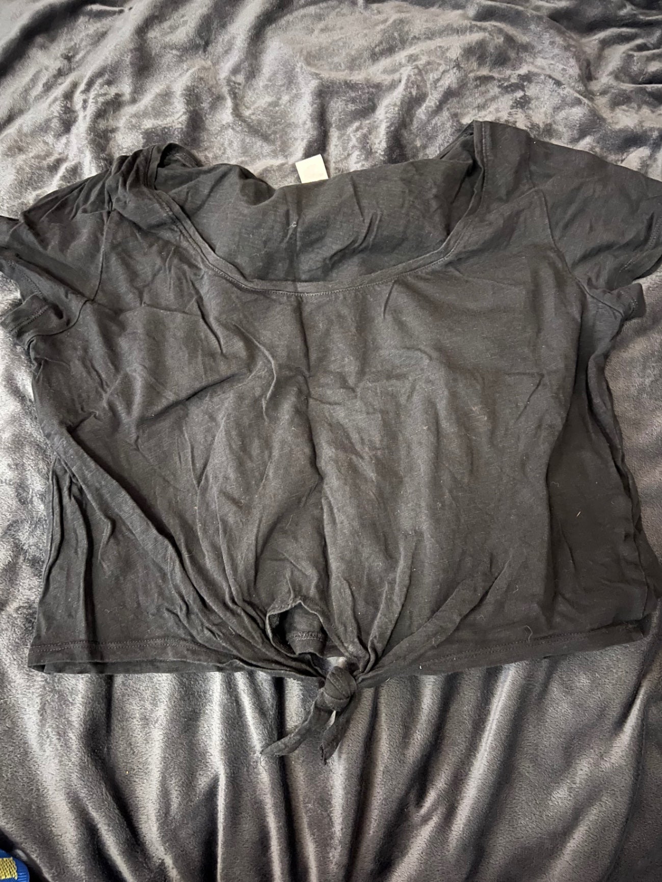 H&M T-Shirt Schwarz Größe: M