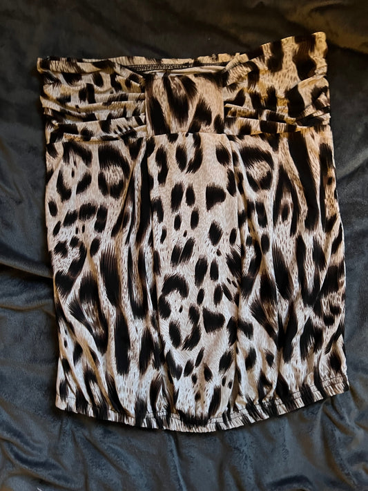 Top Beige, Schwarz Größe: L