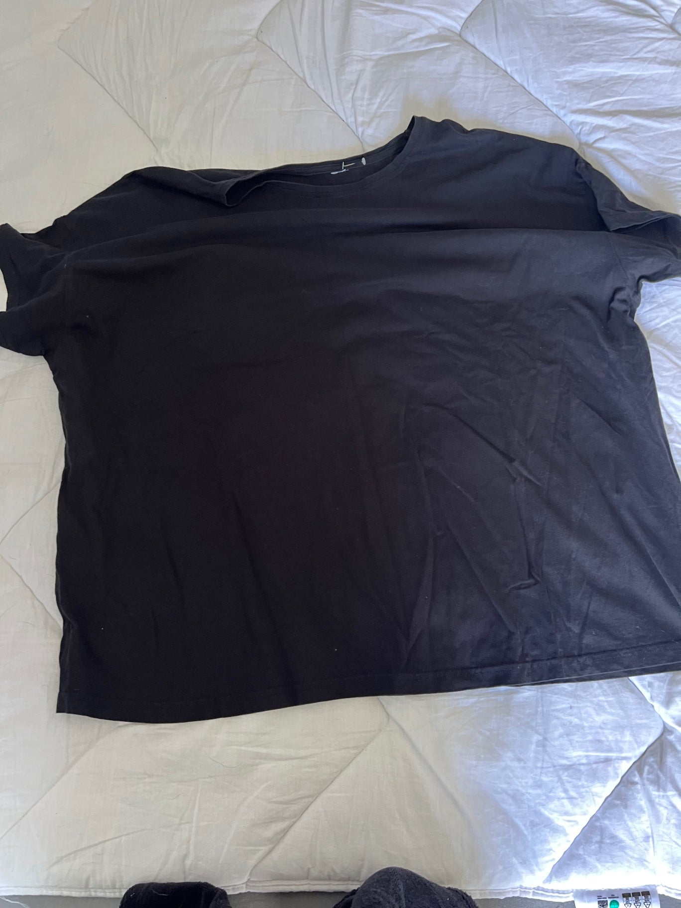 T-Shirt Schwarz Größe: 52