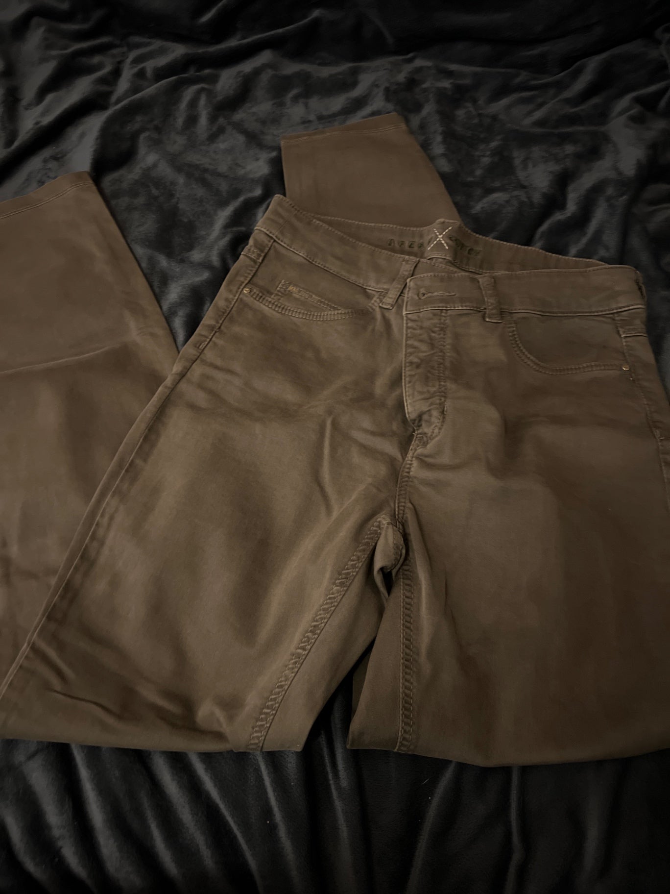 MAC Hose Khaki Größe: 36/30