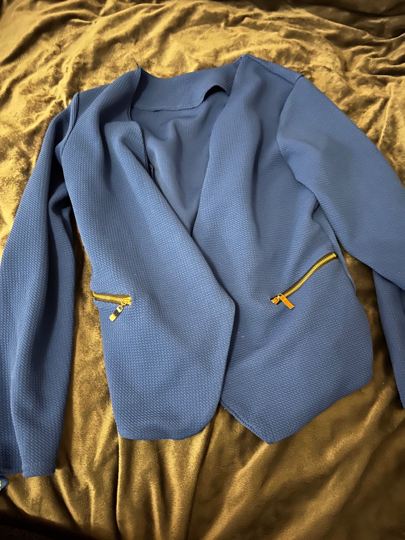 Blazer Blau Größe: S-M