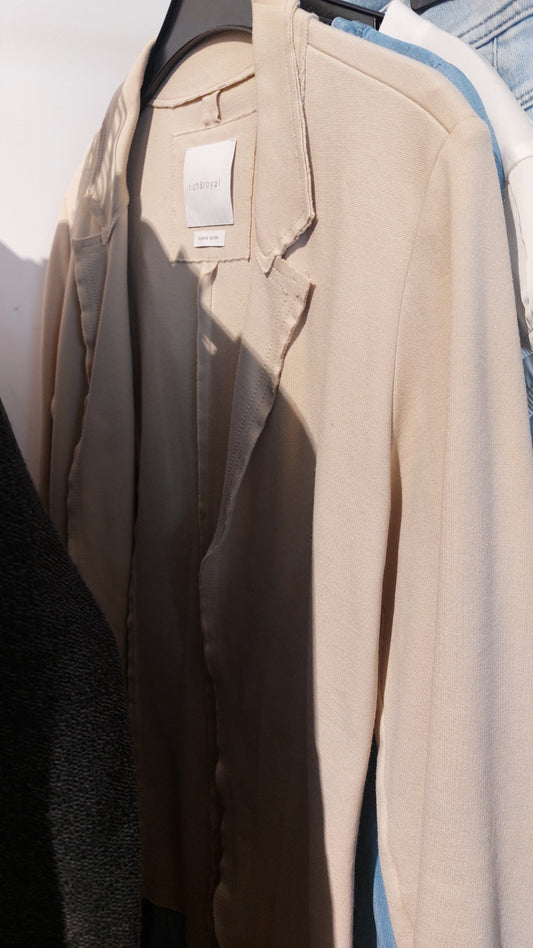 Rich & Royal Blazer Beige Größe: L