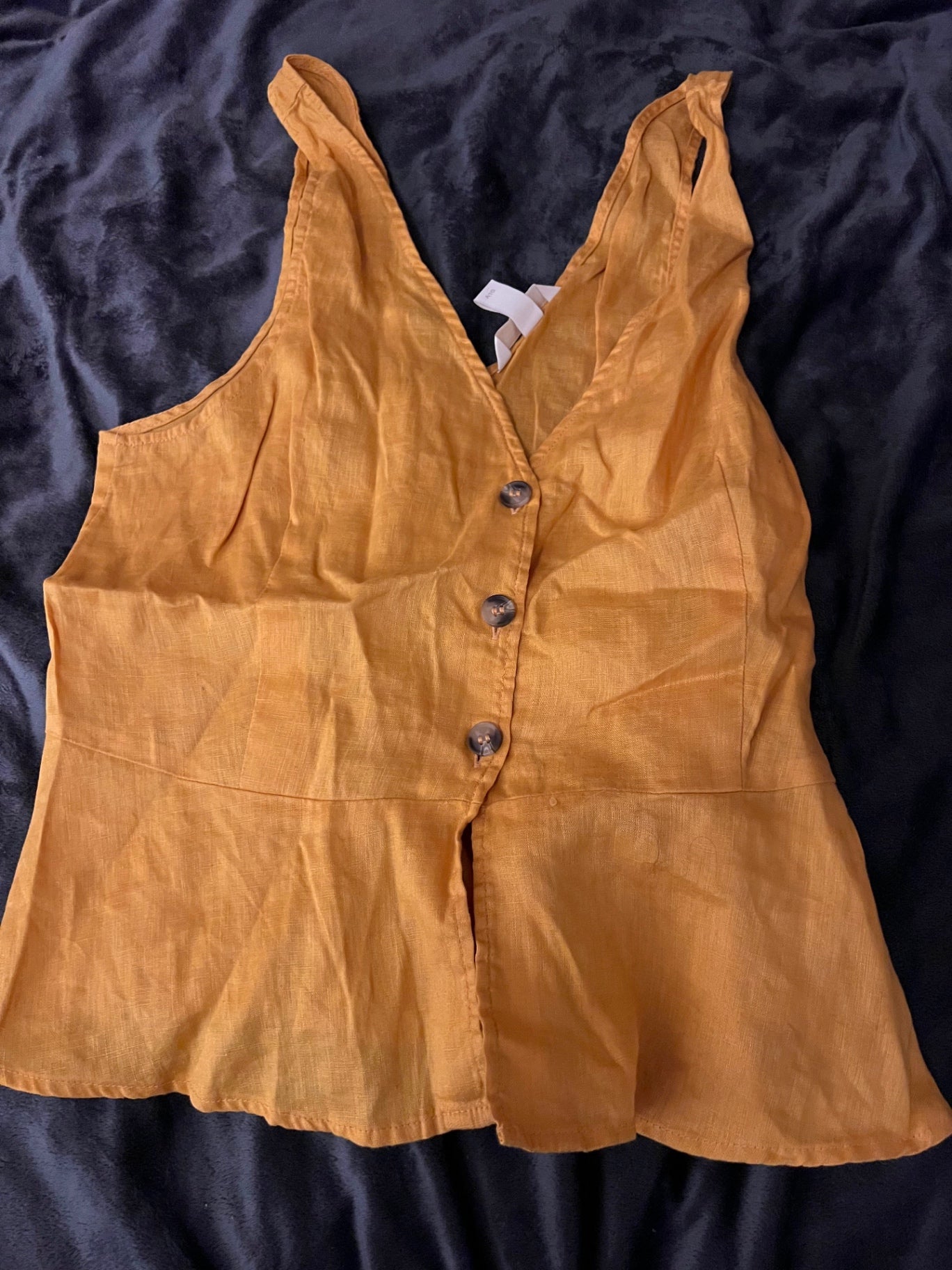 H&M Top Apricot Größe: M