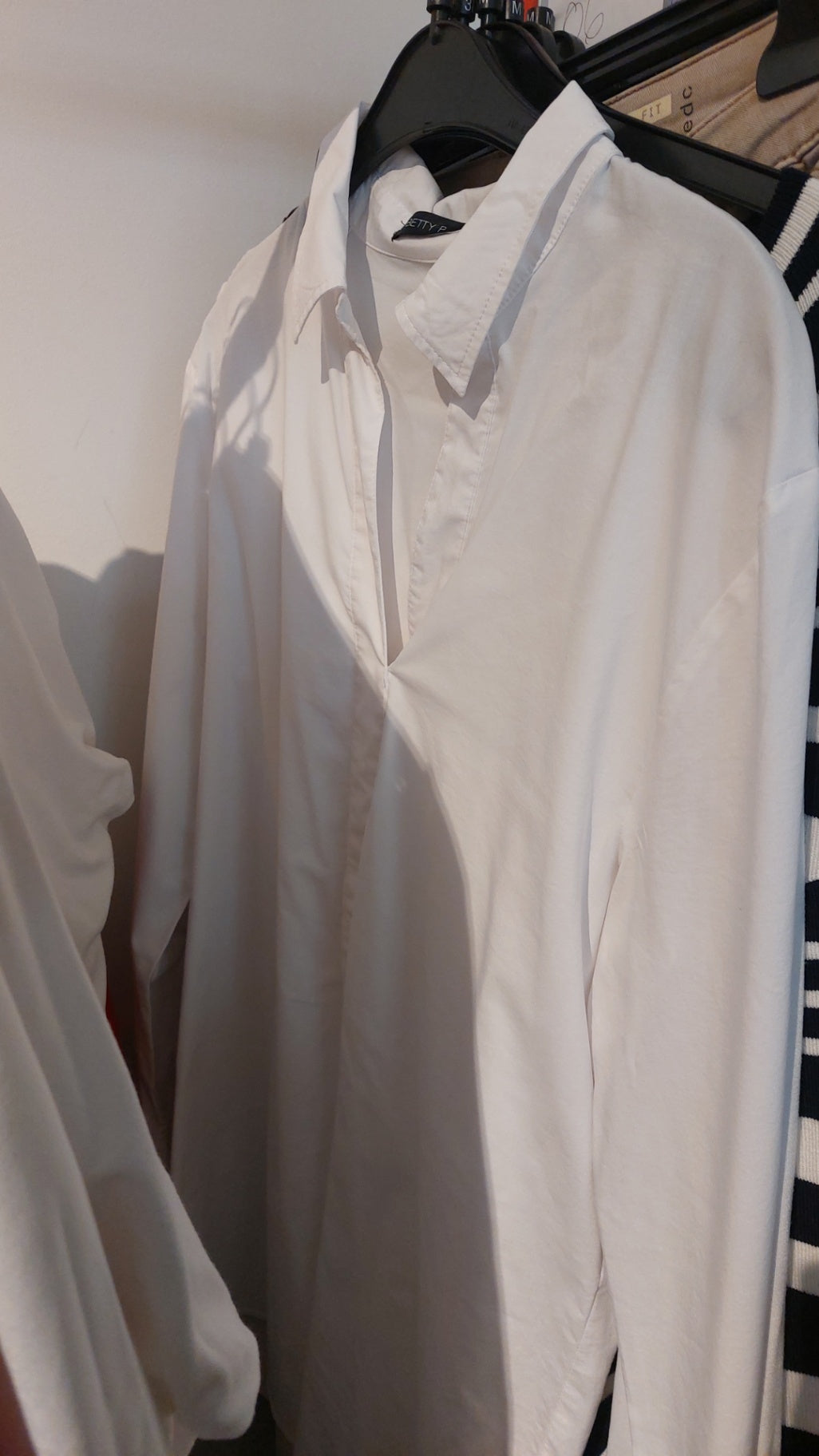 Betty Barclay Hemdkleid Weiß Größe: M