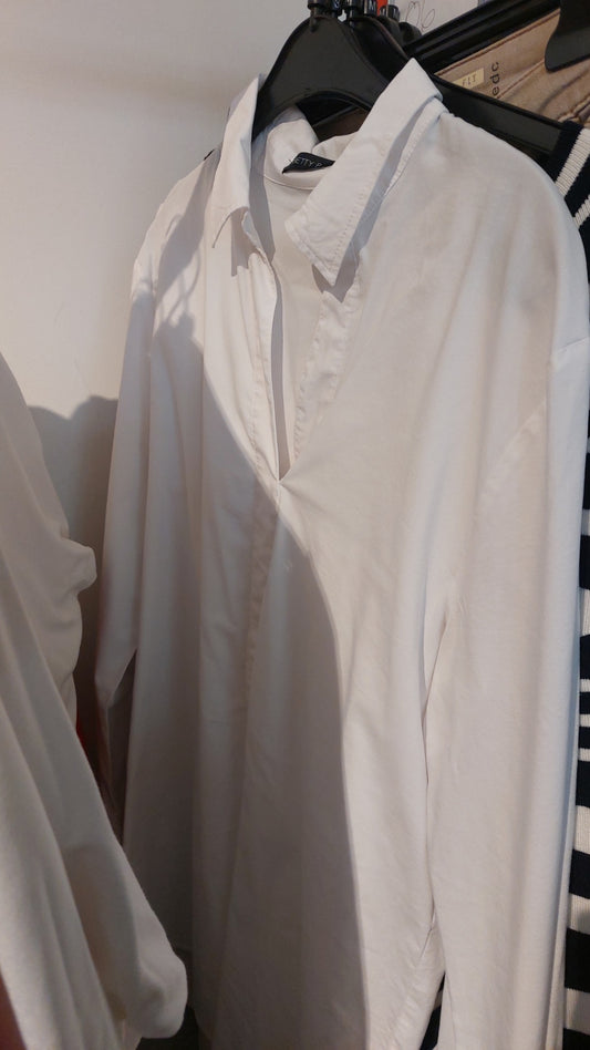 Betty Barclay Hemdkleid Weiß Größe: M