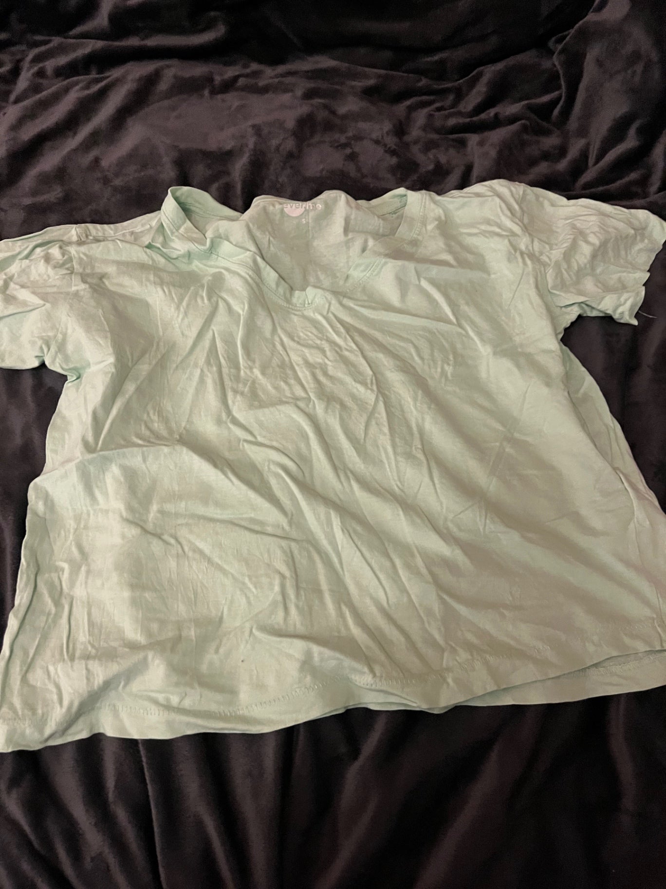 Everme T-Shirt Hellgrün Größe: S