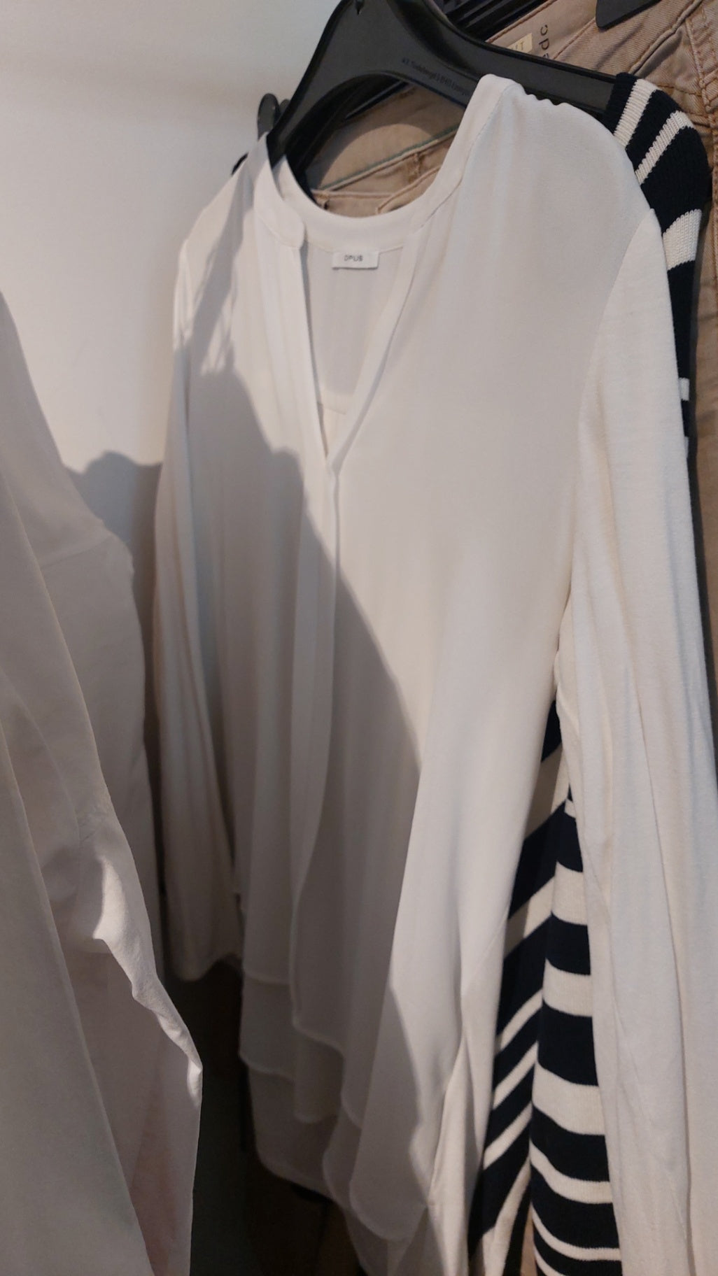 OPUS Bluse Weiß Größe: M