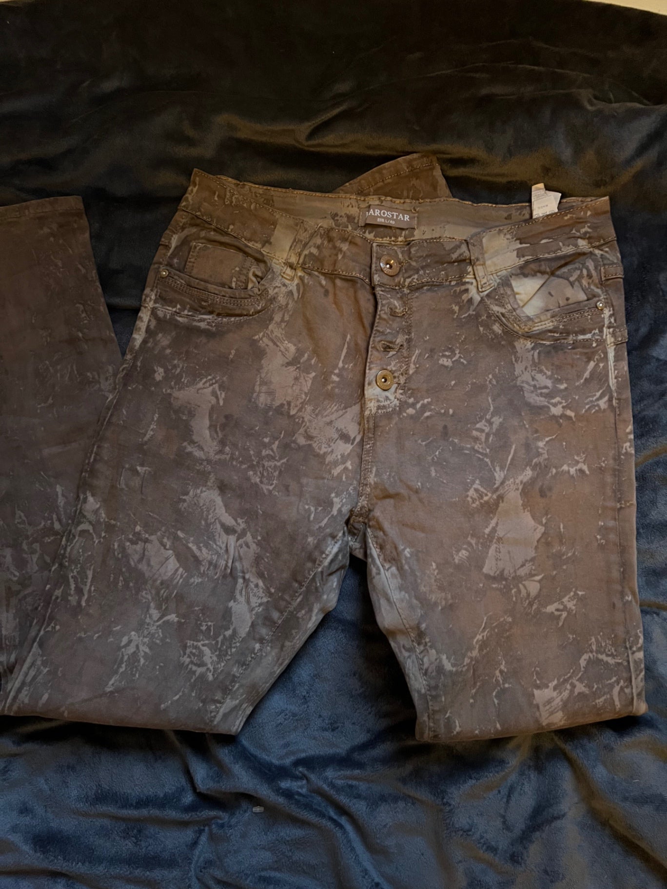 Karostar Jeans Braun Größe: 40