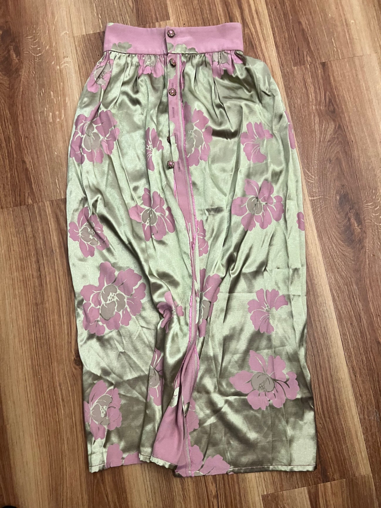 Vintage Wende-Rock Rosa Größe: XS