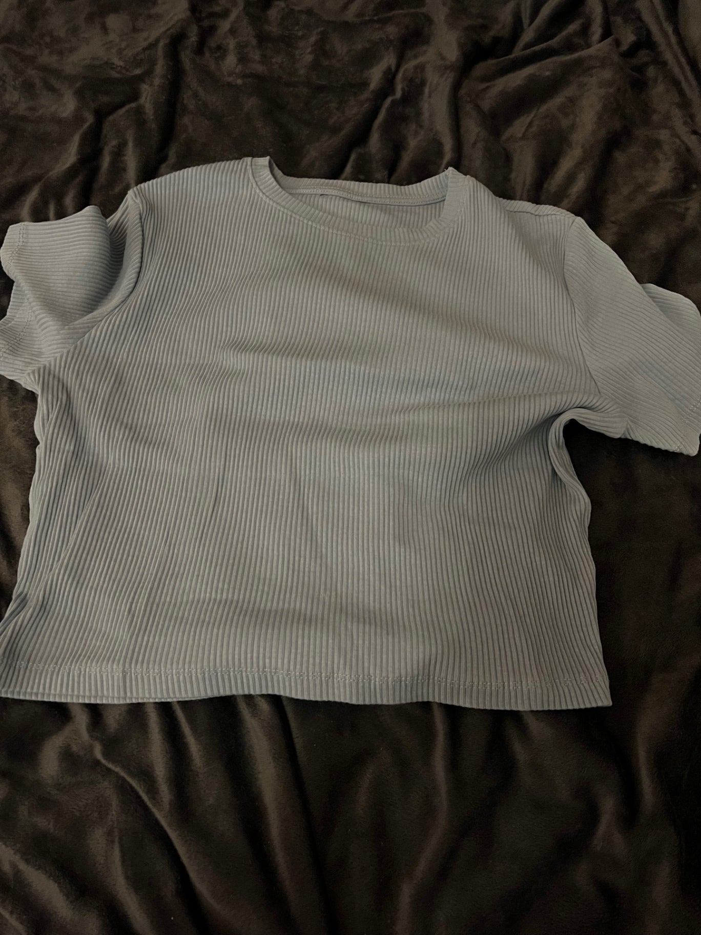 T-Shirt Blau Größe: M