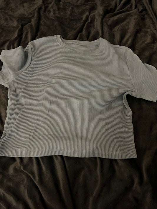 T-Shirt Blau Größe: M