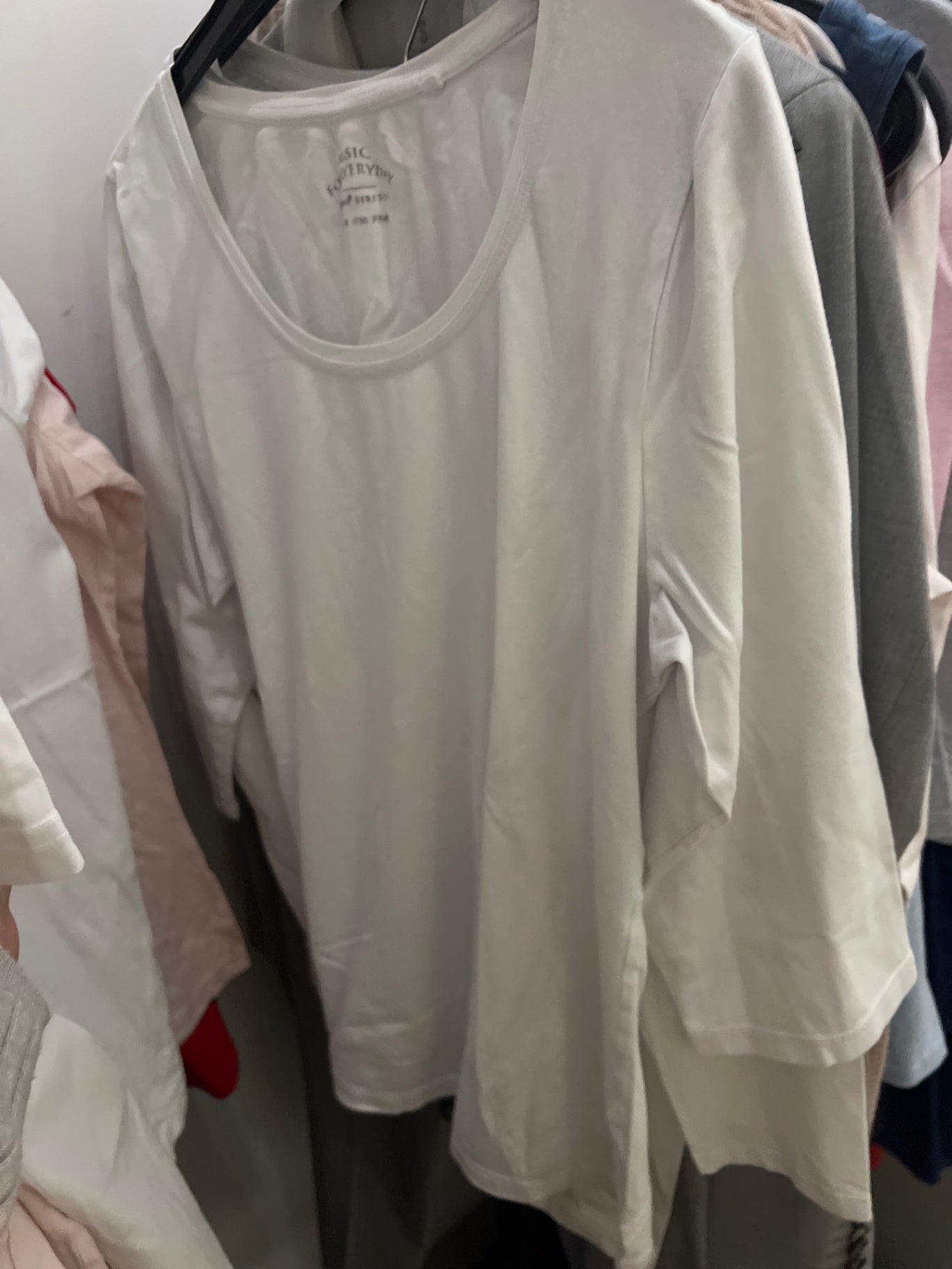 Janina Longsleeve Weiß Größe: XXL