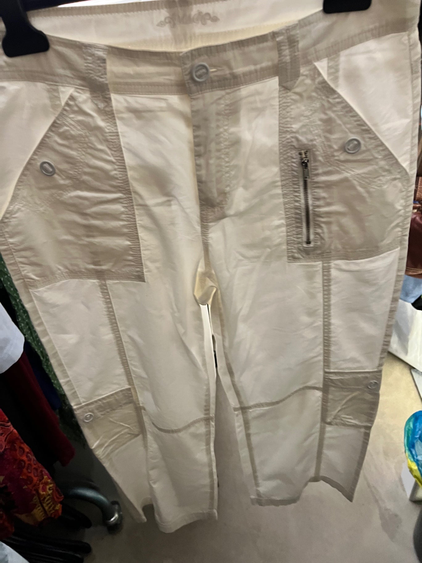 MAC Culotte Weiß Größe: M