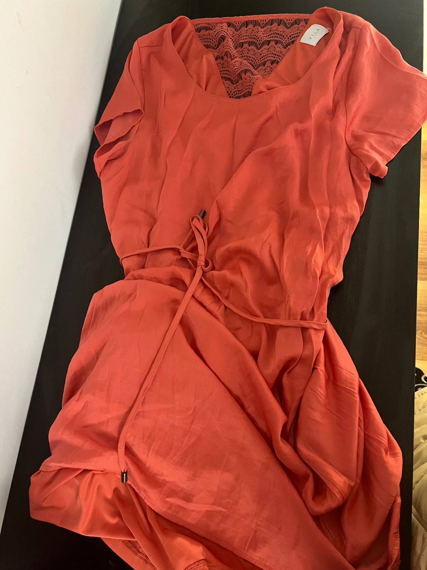 VILA Kleid Koralle Größe: XL