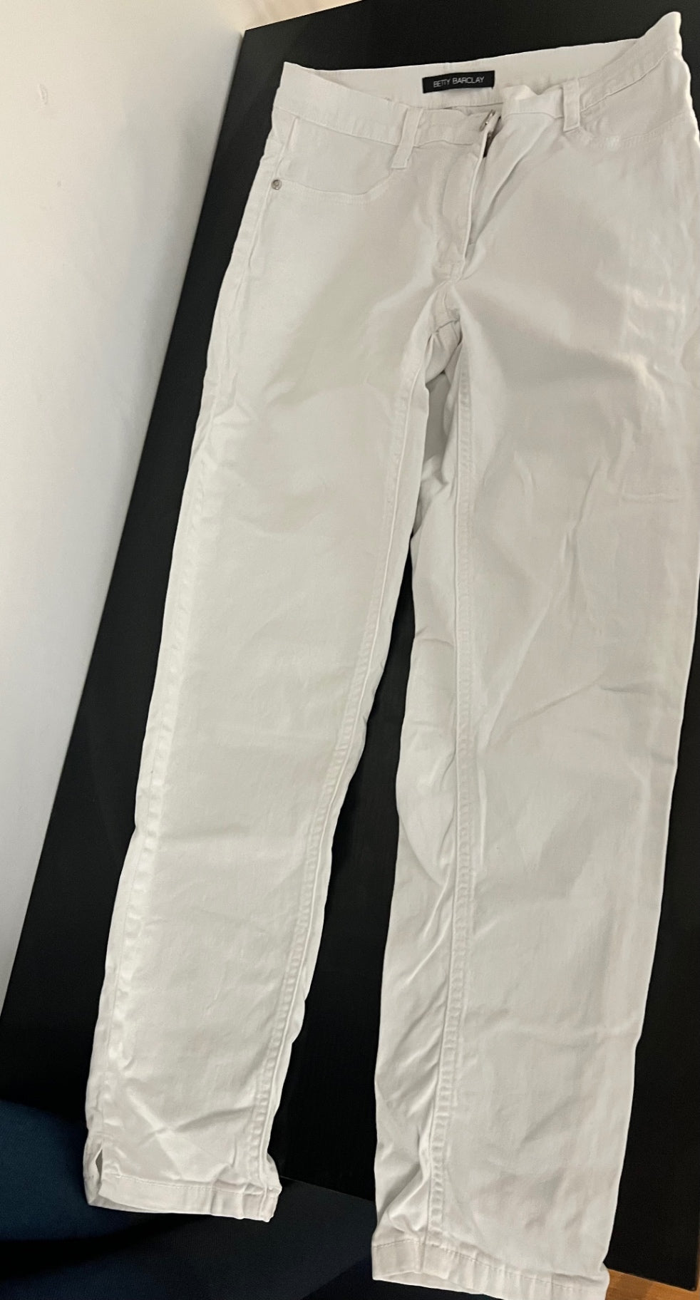 Betty Barclay Jeans Weiß Größe: S
