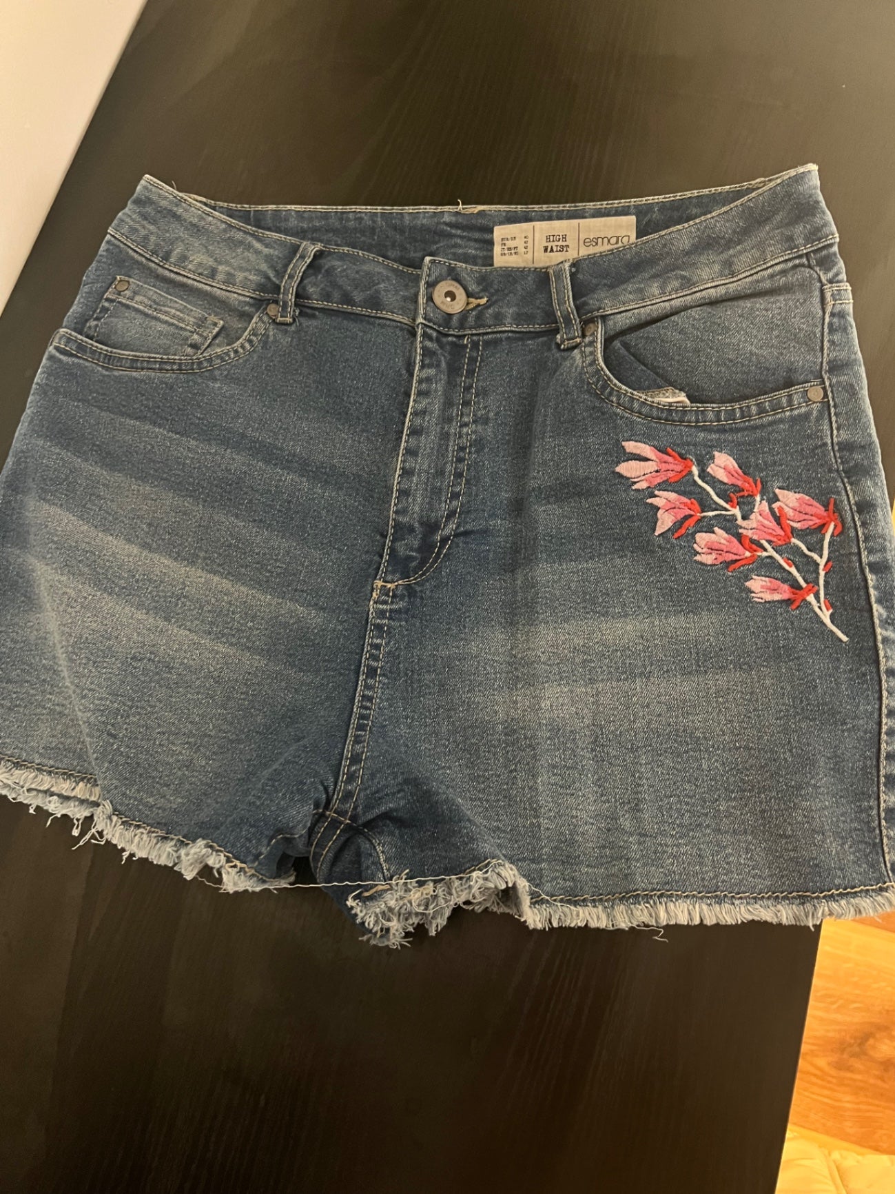 Esmara Shorts Blau Größe: 40