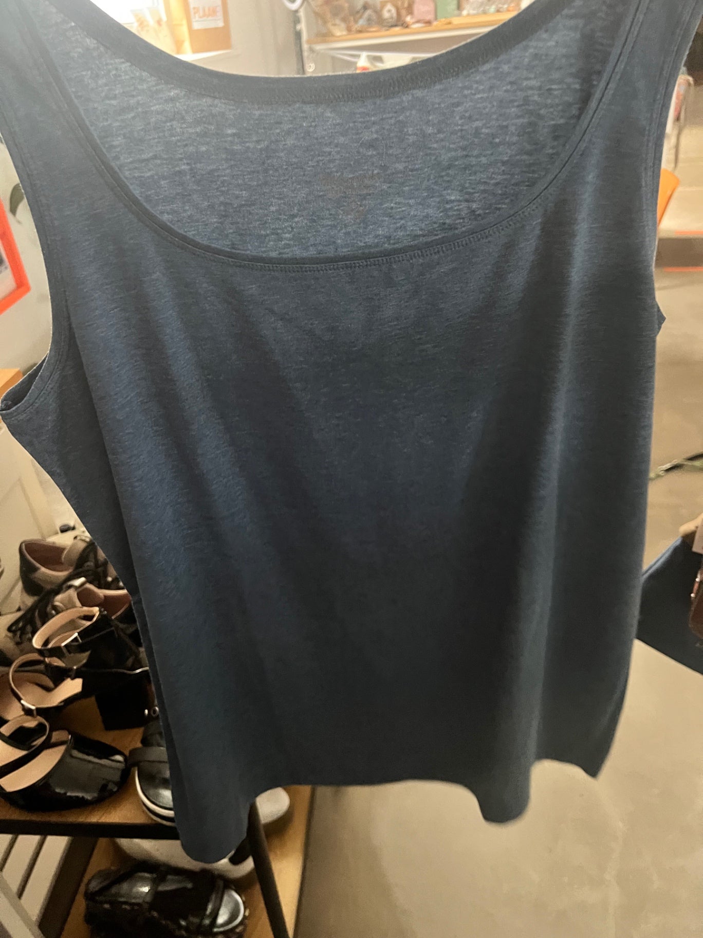 MS Mode Top Blau Größe: XL
