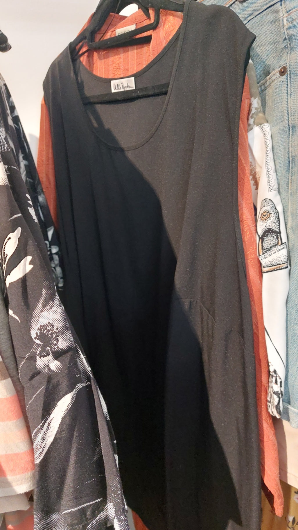 Ulla Popken Top Schwarz Größe: 60