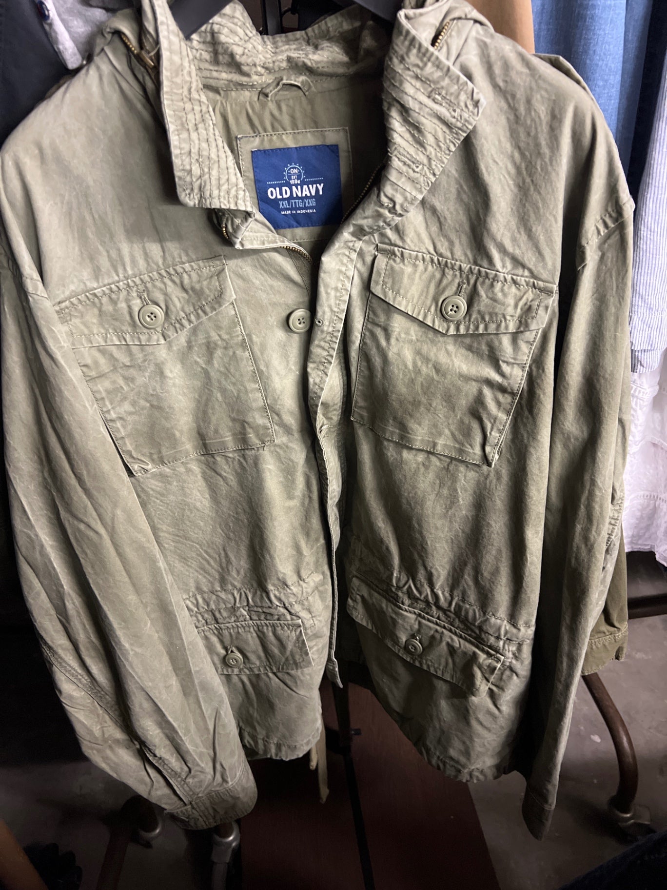 Old Navy Jacke Grün Größe: XXL